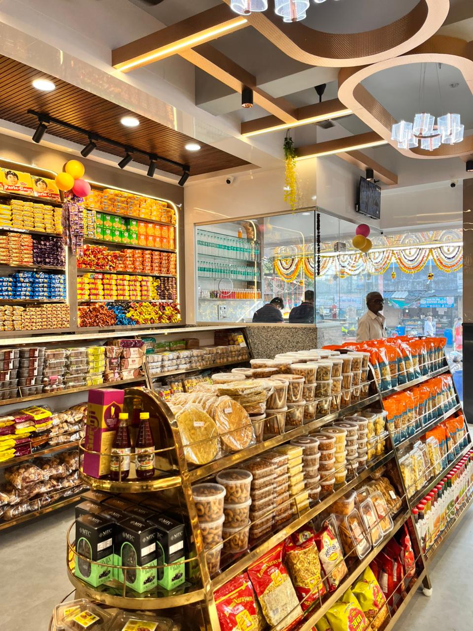 Indian Sweets Display